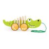 Hape Деревянная игрушка каталка Крокодил 