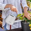купить Лейка для цветов Lechuza Yula Watering Can, 1,7l, White/Taupe в Кишинёве 