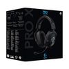 cumpără Casti gaming cu fir cu microfon Logitech PRO X Gaming Headset, Driver Hybrid mesh PRO-G 50 mm, Headphone: 20Hz-20kHz, Microphone: 100Hz-10kHz, USB 981-000818 în Chișinău 