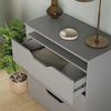 cumpără Comodă MebelStar 800 LILU 81x40x89 Grey (MBS-1343) în Chișinău 
