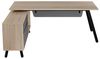 cumpără Masă de birou Deco Fusion + box incorporat Stinga 1800x800/1550x400 în Chișinău 
