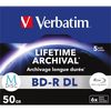 купить Диск оптический Verbatim VER_43846 M-Disk BD-R DL Lifetime Archival 50GB 6X, 5 Pack Jewel Case в Кишинёве 