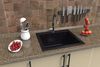 купить Мойка кухонная Tornado NIKOLI 510*565 Obsidian в Кишинёве 