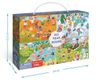 купить Головоломка Dodo 300607 Puzzle educativ: Anotimpurile anului, 100el в Кишинёве 