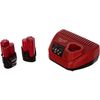 купить Зарядные устройства и аккумуляторы Milwaukee 4933451902 M12NRG-302 Set de acumulatoare 12V 3.0 Ah x2 si incarcator в Кишинёве 