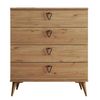 купить Комод Trendy Versa, Stejar, 80x91x45cm (GTR005841) в Кишинёве 