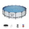 Pool Steel Pro Max 457x107cm, 14970L, cadru metalic