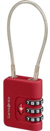 cumpără Accesoriu pentru bagaje Samsonite Ta Revolution Cablelock 3 Dial TSA Rosie (155576/1726) în Chișinău 