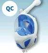 cumpără Accesoriu pentru înot Arena маска полнолицевая с трубкой QC-1 în Chișinău 