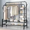 cumpără Cuier pentru haine miscellaneous RM2619 Suport pentru haine 150x54x150cm, metal negru în Chișinău 