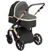 купить Детская коляска Kikka Boo Darling Black 2024, transformabil 3in1 (3800171209694) в Кишинёве 