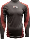 Rash Guard „Budo“ - langärmlig, schwarz-rot, Gr. L