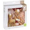 cumpără Jucărie Sophie la Girafe 850808 Set jucarie doudou Fanfan + Fanfan în Chișinău 