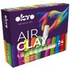 купить Набор для творчества Okto 25002 Set creativ cu plastilină aerată Air Clay, 24buc в Кишинёве 
