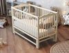 купить Кроватка Kuzya Anghelina2 pe balansoar (ivory) в Кишинёве 