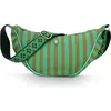 купить Сумка плечевая Pip Studio 51.273.434 Freya Half Moon Cross Body Bag Stripe Green 34x10x16cm в Кишинёве 