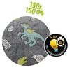 cumpără Lenjerie de pat pentru copii Toi-Toys 35562A Pătură pentru copii care luminează în întuneric, cu dinozauri în Chișinău 