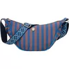 купить Сумка плечевая Pip Studio 51.273.426 Freya Half Moon Cross Body Bag Stripe Blue 34x10x16cm в Кишинёве 