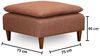 купить Пуф Trendy Tuffet Lungo-Maro deschis (GTR002901) в Кишинёве 