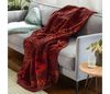 cumpără Cuvertură Ibena 2750/400 220x260 Jaquard Decke Gaya Red în Chișinău 