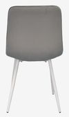 купить Комплект стол и стулья Evelin di Costacurta стол DT-431-1R Wh + 4 стула YTC-080Wh Light grey в Кишинёве 