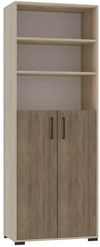 cumpără Dulap de birou Tisam Шкаф полузакрытый с 2-мя открытыми полками 719х405х2025 (6604) în Chișinău 