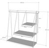 купить Полка декоративная Trendy Zihon 60x63x20cm (GTR005406) в Кишинёве 