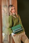купить Сумка плечевая Pip Studio 51.273.448 Fenna Cross Body Bag Medium Jabali Green 25x7x20cm Green в Кишинёве 