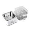 cumpără Aparat de gătit cu aburi Raf R.5431, 4.5L+3.8L, 1200W, White în Chișinău 