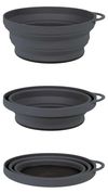 cumpără Veselă de camping Lifeventure Farfurie Ellipse FlexiBowl Graphite (75525) în Chișinău 