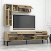 купить Тумба напольная для TV Trendy Samba, Stejar 180x52x35cm в Кишинёве 