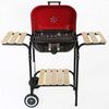 cumpără Grătar Activa Mastercook AM19524 pe carbuni Grill Wagon Red 40x40cm cu 2 mese în Chișinău 