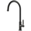 cumpără Bateria bucătărie Gessi 60620-707 Venti20 Black Metal Brushed PVD în Chișinău 