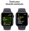 cumpără Ceas inteligent Apple Watch SE 2024 GPS 40mm Midnight Aluminium Case with Midnight Sport Band - S/M MXE73 în Chișinău 