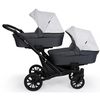 cumpără Сărucior pentru copii Kunert Carucior pentru gemeni Booster Light gri (bl.1) în Chișinău 