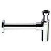 купить Сифон для кухонной мойки Remer 958L117 Sifon compact lavoar minimal D.1.1/4"x32 (negru-mat) 1500NERPLA в Кишинёве 