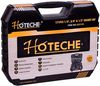 купить Набор ручных инструментов Hoteche 203102 Набор торцевых головок 171шт + трещетка 1/2"&1/4"&3/8" в Кишинёве 