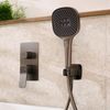 cumpără Panou de duș kfa armatura Malaga встраиваемый в стену PVD оружейная сталь (127039) în Chișinău 