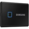 купить 1TB Samsung Portable SSD T7 TOUCH MU-PC1T0K/WW External SSD, Black, Fingerprint, Read 1050 MB/s, Write 1000 MB/s, USB 3.2/Type-C (SSD extern/внешний SSD) в Кишинёве 