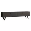 cumpără Comodă TV Trendy Suport TV, Paris, Antracit, 160x40x25cm în Chișinău 