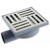 купить Душевой трап Aniplast TQ5112EU orizontal, Ø50mm, grate din inox, 150x150mm, uscat в Кишинёве 