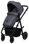 cumpără Сărucior pentru copii Lionelo Carucior 2in1 Amber Plus Grey Graphite în Chișinău 