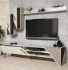 cumpără Set mobilă living Trendy Beril, Crema 180x40x37cm în Chișinău 