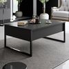 купить Журнальный столик Hanah Home Luxe Anthracite Black в Кишинёве 