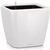 купить Цветочный горшок Lechuza Quadro Premium 43 LS, White в Кишинёве 