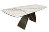 cumpără Masă Deco Rino 180/260x100xH76 White (KL-188) + Black Legs în Chișinău 