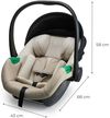 купить Автокресло KinderKraft KCMINPR2BEG0000 Mink Pro 2 i-Size Beige в Кишинёве 