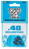 cumpără Accesoriu p/u instrumente muzicale Ernie Ball Everlast Pick Blue 0.48 mm 12 Pack - Pene pentru Chitară în Chișinău 