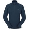 купить Одежда для спорта Rab Tricou dame Sonic LS Zip Tempest Blue 10 (QBL-04-TMB-10) в Кишинёве 