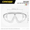 cumpără Accesoriu pentru înot Cressi-Sub Ochelari Inot Skylight Sil Blue Metal (De2033555) în Chișinău 
